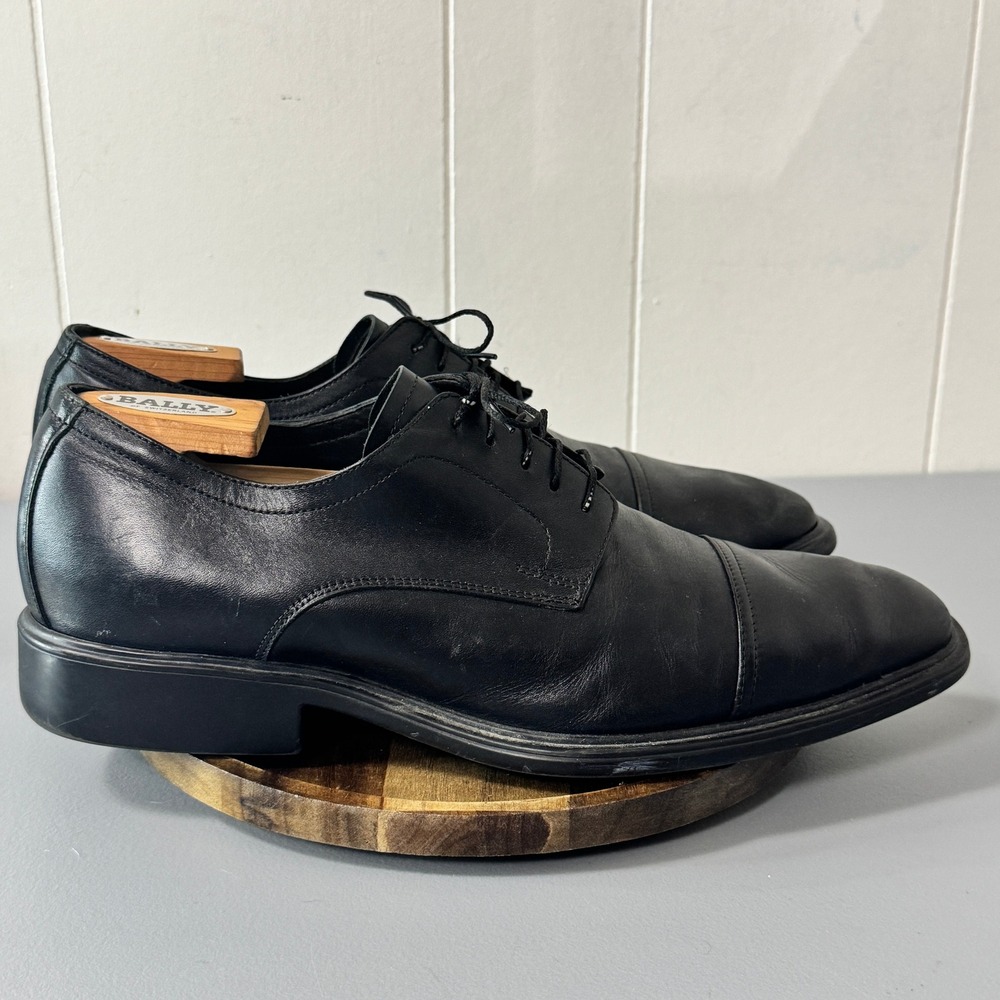 Neil M Black Leather Dress Shoes Oxfords Mens Size 10.5 B